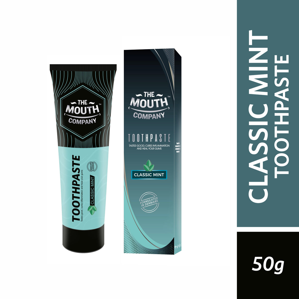 The Mouth Company Classic Mint Toothpaste 50 gm