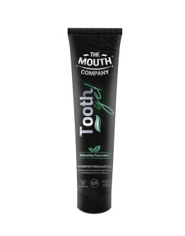 The Mouth Company Refreshing Peppermint Toothgel 20gm | 100% Vegan, SLS & Paraben Free